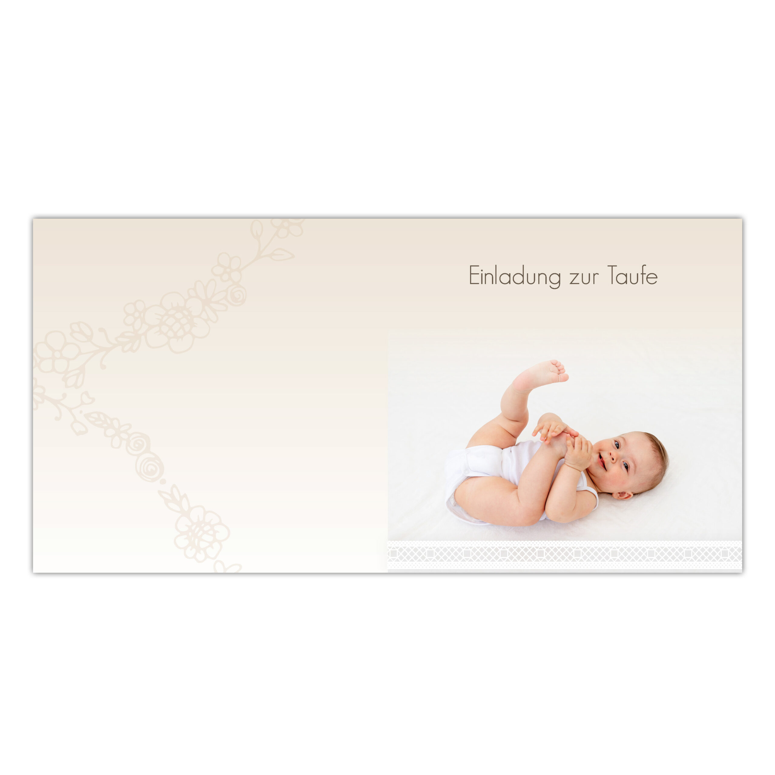 Karte Taufe Quadrat 04 Seite 1 Karte Taufe Quadrat 04 Seite 1
