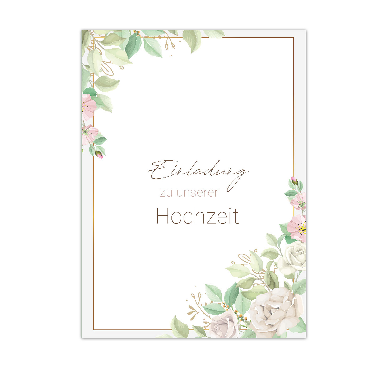 Hochzeitseinladung 03 Front Hochzeitseinladung 03 Front