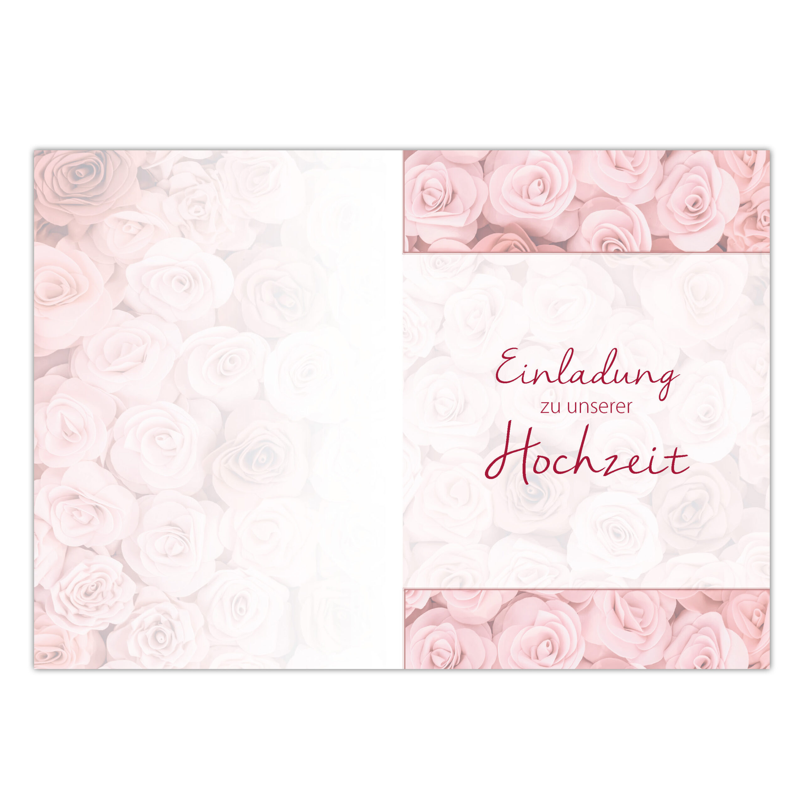 Hochzeitseinladung 05 Seite 1 Hochzeitseinladung 05 Seite 1