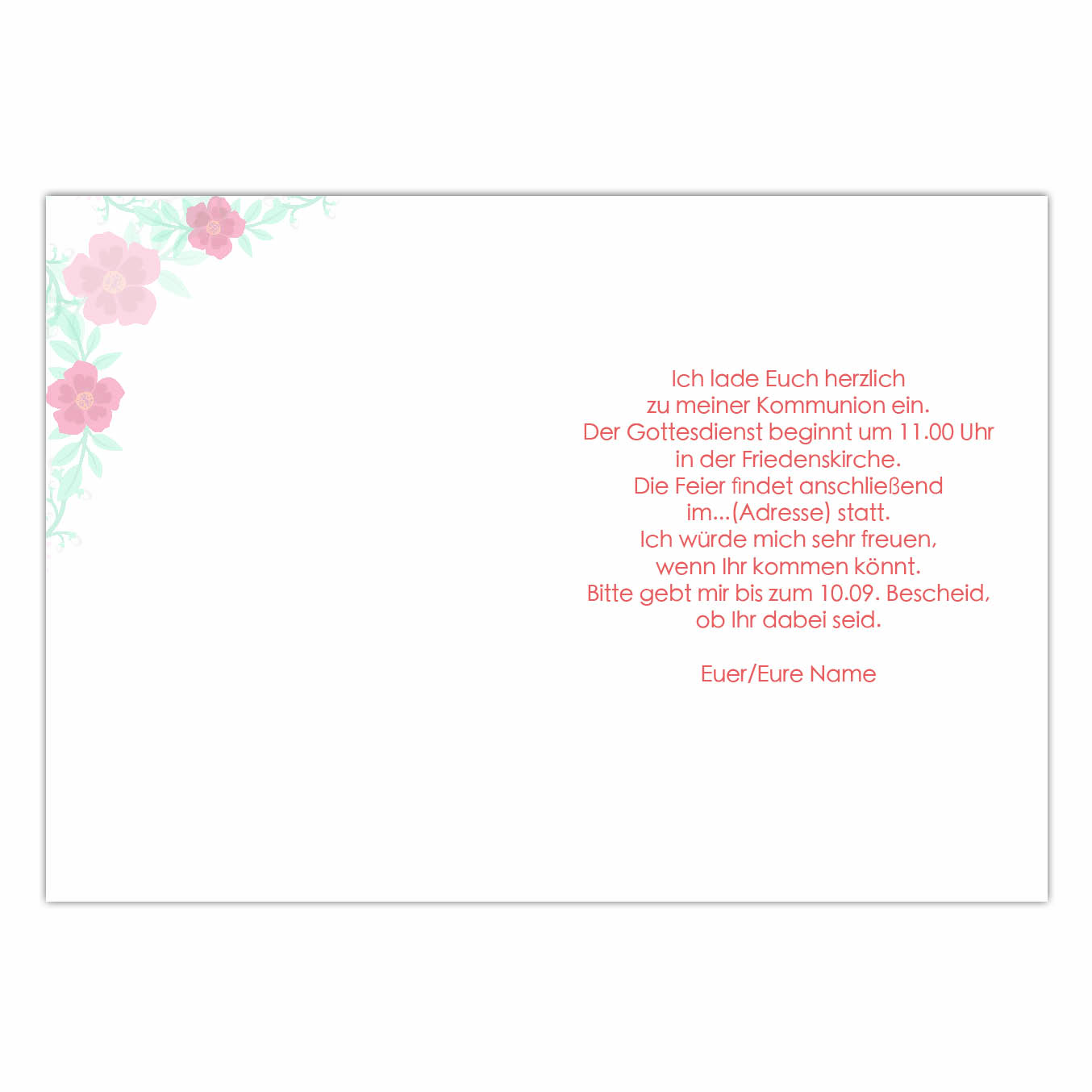 Konfirmation A6 06 Seite 2 Konfirmation A6 06 Seite 2