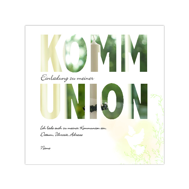 Kommunion Quadrat 01 Front Kommunion Quadrat 01 Front