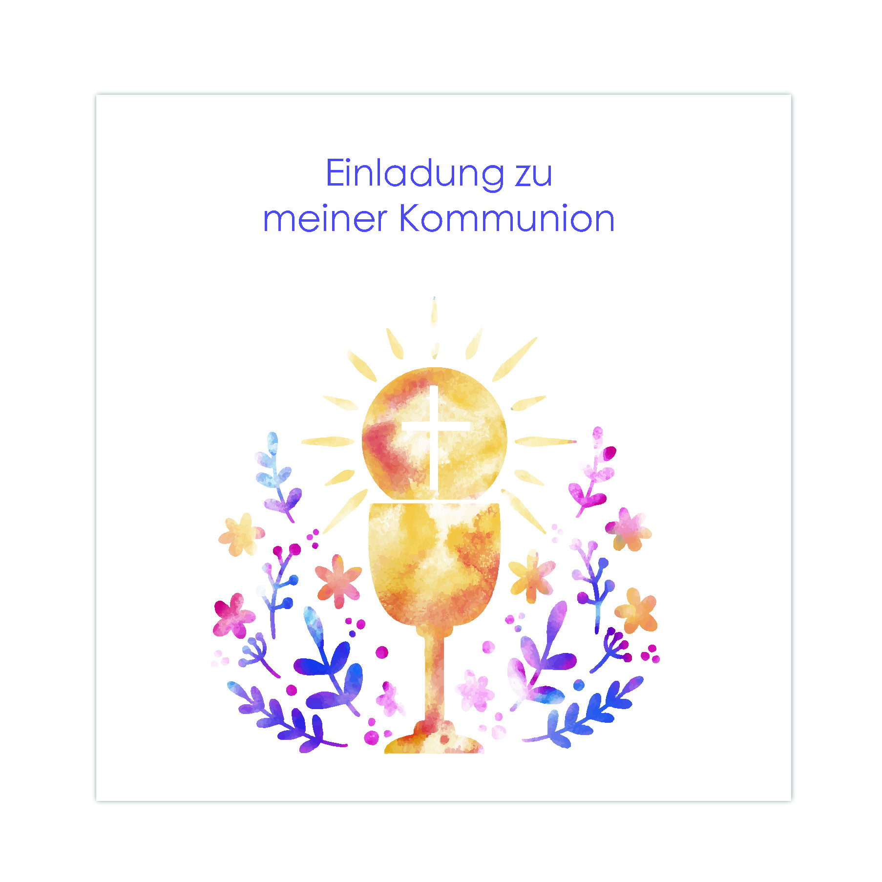 Kommunion Quadrat 07 Front Kommunion Quadrat 07 Front