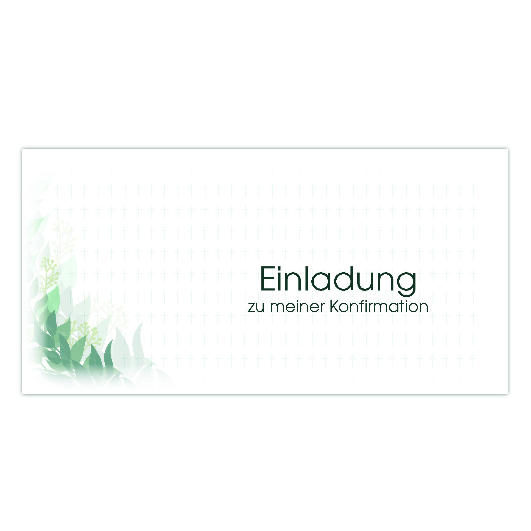 Konfirmation DIN Lang 04 Front Konfirmation DIN Lang 04 Front