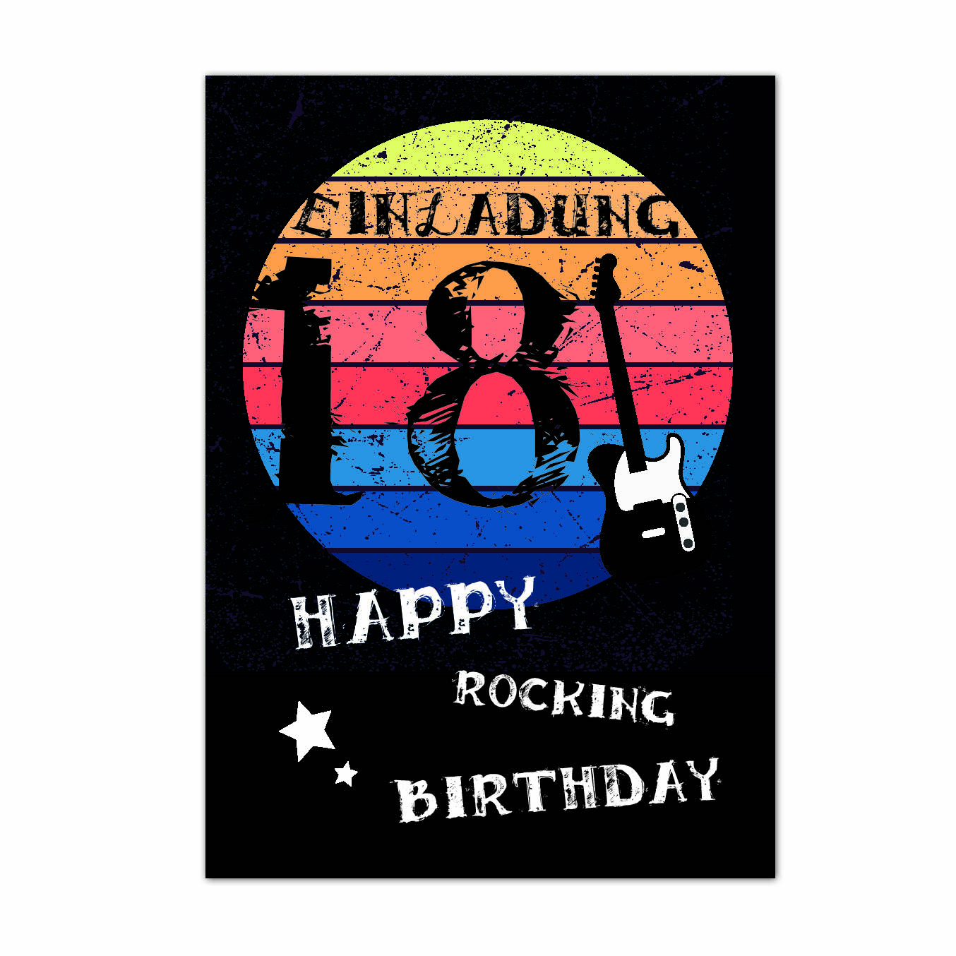 Geburtstag 04 A6 Front