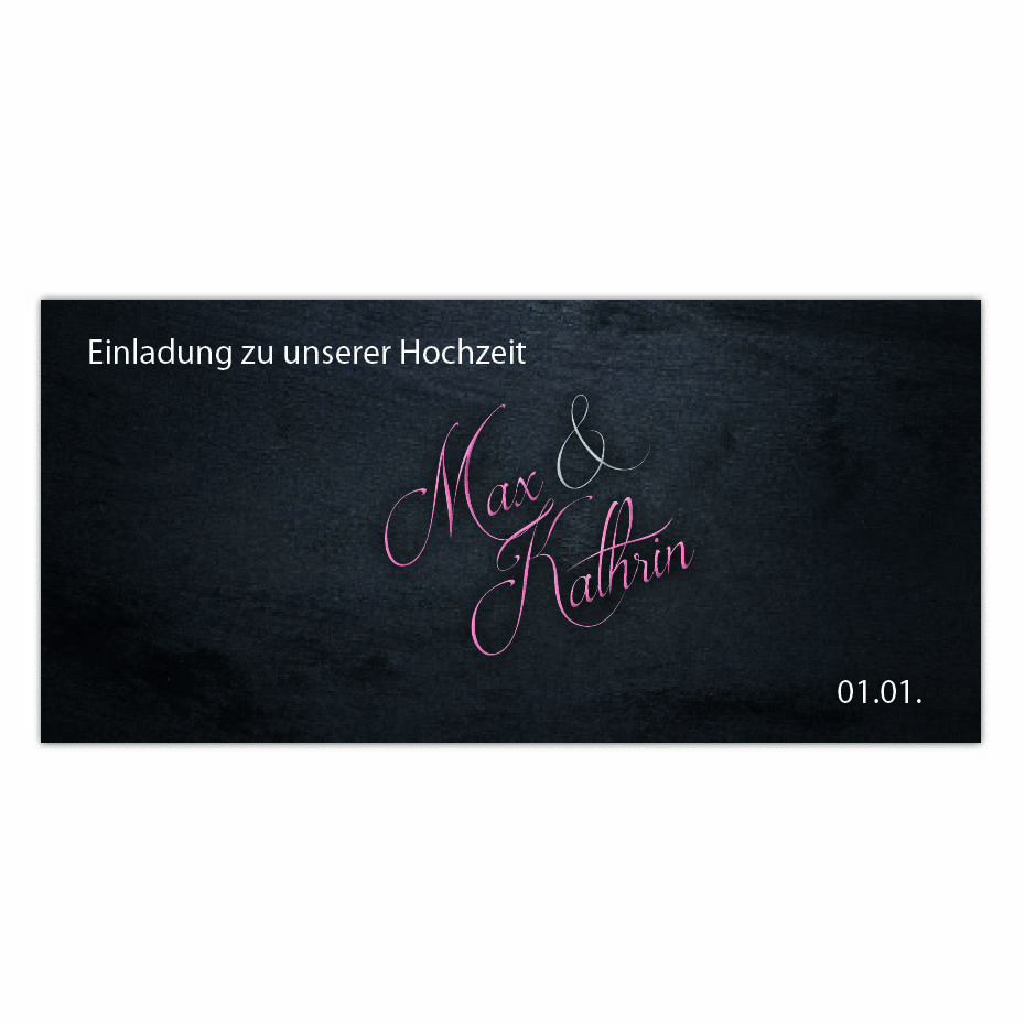 Hochzeitseinladung 08 DL Seite 0 Hochzeitseinladung 08 DL Seite 0