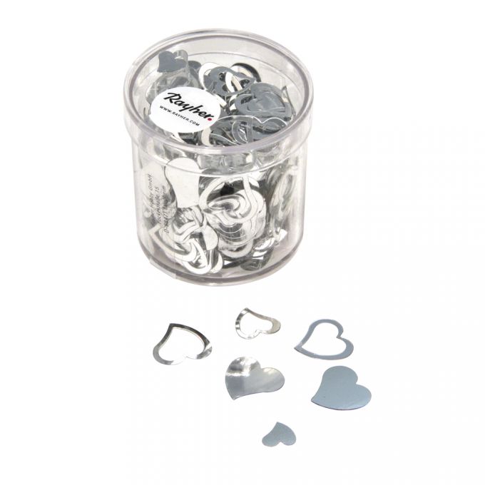 Kunststoff Pailletten Herz