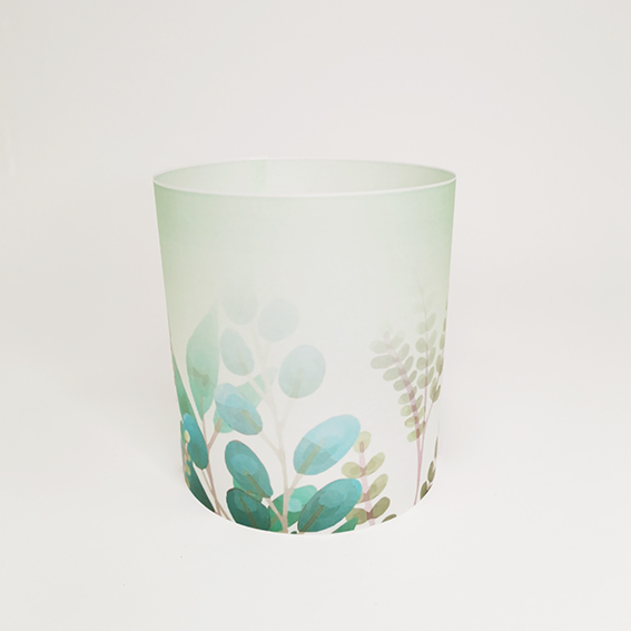 Tischlicht Blaetter in Ringform