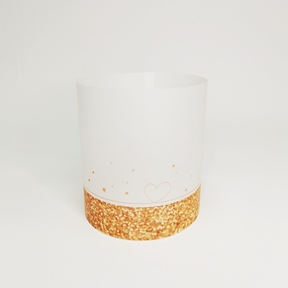 Tischlicht Herzen in Ringform