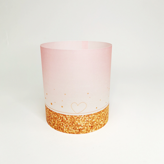 Tischlicht Herzen in Ringform