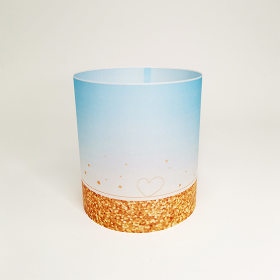 Tischlicht Herzen in Ringform