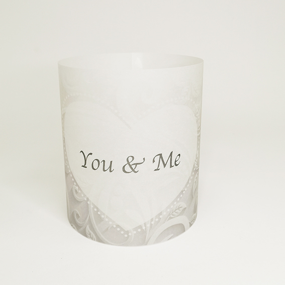 Tischlicht You & Me in Ringform