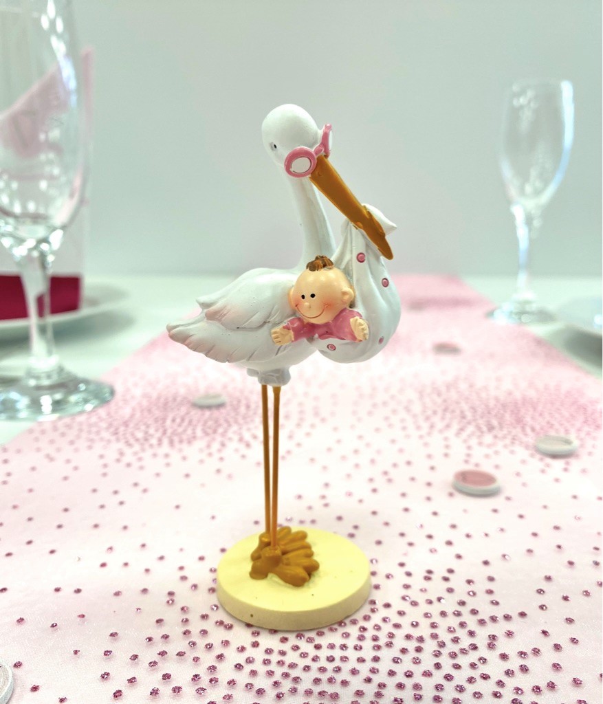 Galeriebild Storchfigur rosa